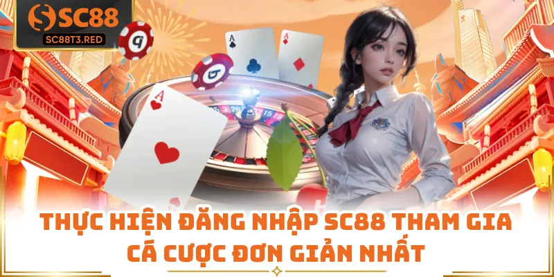 Thực hiện đăng nhập SC88 tham gia cá cược đơn giản nhất